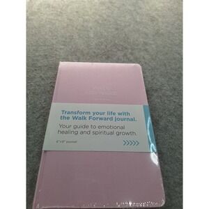 Walk Forward Journal Pink 6x9 Emotional Healing & Spiritual Growth New
